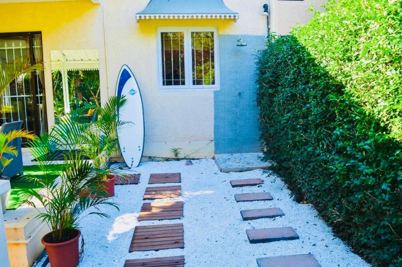 Wolmar Flic En Flac 3 Bedroom Beach Villa 外观 照片